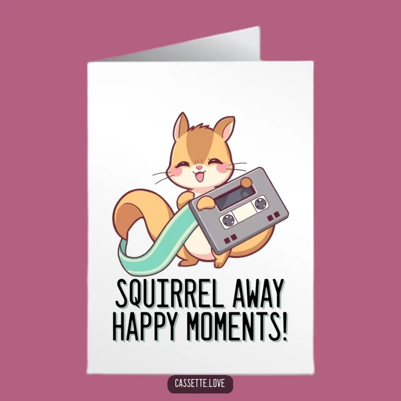 Free Printable Squirrel Birthday Card: Unraveling Fun, Downloadable Joyful Gift